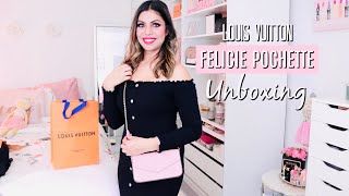 LOUIS VUITTON FELICIE POCHETTE UNBOXING 2020