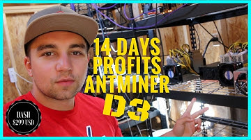 Antminer D3 - 14 days of Mining and best x11 mining pool Granatgas vs Zpool