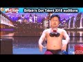 MR Uekusa Stripped ALMOST NAKED  Auditions Britain&#39;s Got Talent 2018 S12E01