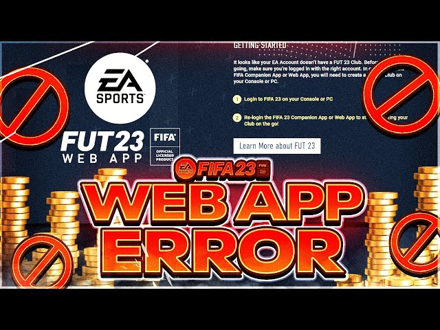 FIFA 23 players facing login issues in Web App: Is there any fix yet? -  DigiStatement