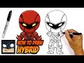 How to Draw Fortnite | Hybrid | Step-by-Step