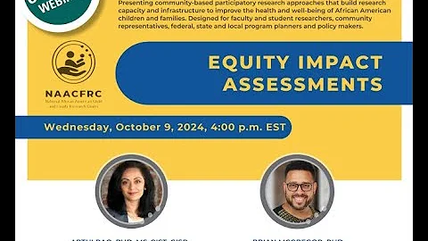 Equity Impact Assessments