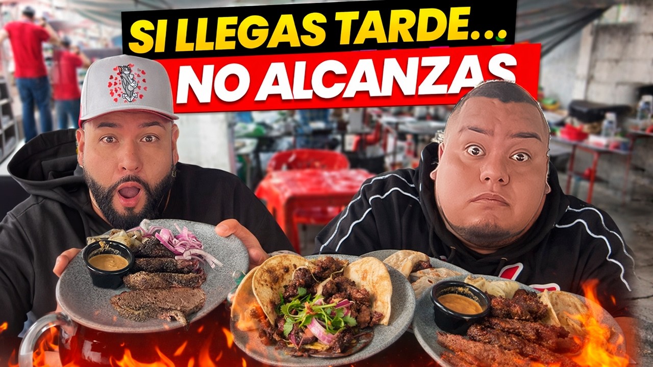 PICAÑA Y PORK BELLY. COMIDA DE LUJO EN UN TIANGUIS 😱🔥