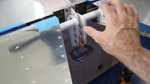 Vans RV 7 HINT Video Horizontal Mount and Rigging