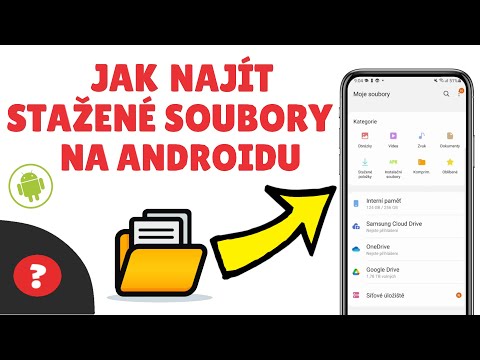 Jak NAJÍT STAŽENÉ SOUBORY v TELEFONU | Návod | Android / Mobil