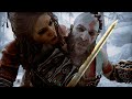 God of War Ragnarök Kartos Saves Freya From Atreus Scene Boss Fight (PS5) 4K Ultra HD 2022