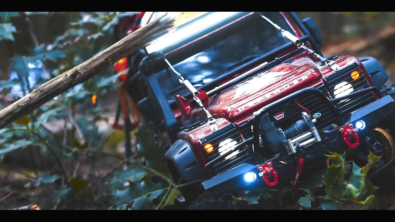 Traxxas TRX4 Red Defender 110 Forest Part I With Bronco YouTube traxxas-trx4-red-defender-110-forest-part-i-with-bronco-youtube