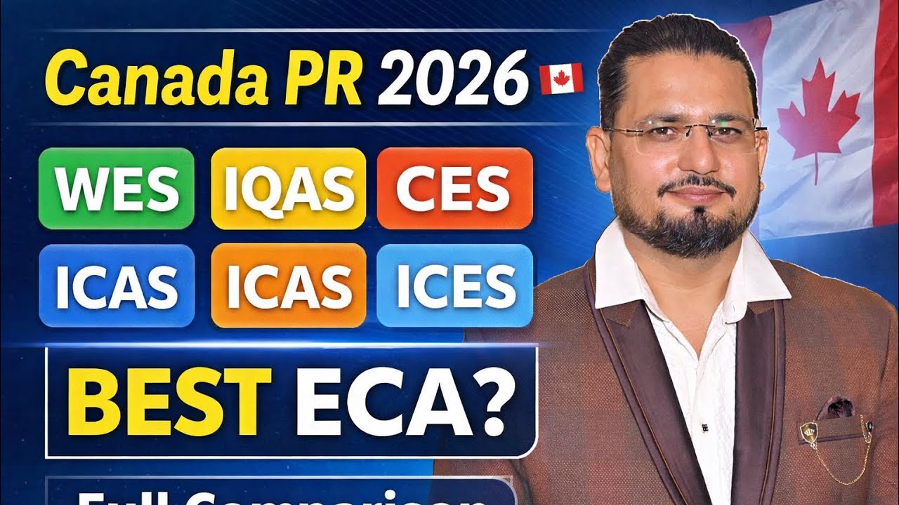 WES vs IQAS vs CES vs ICAS vs ICES | Which ECA Body is Best for Canada PR 2026 🇨🇦 Full Comparison