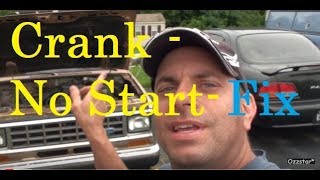 Engine Crank, No Start -Diagnosis and Fix - Ford Ranger