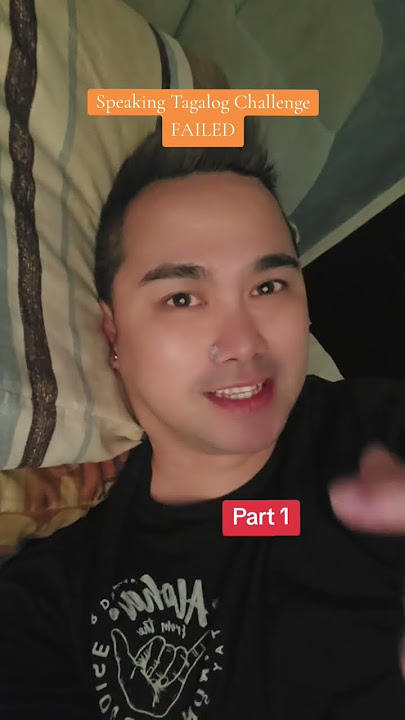 Speaking Tagalog Challenge Pt. 1 #tagalog #pinoy #malaysian