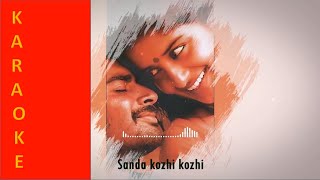 Sanda Kozhi Song Karaoke Aayuda Ezhuthu A R Rahman