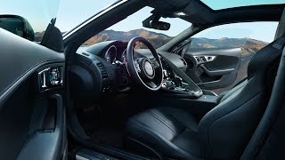 2016 Jaguar F Type S Manual INTERIOR Driving NO Engine Sound CARJAM TV 4K 2015 screenshot 4