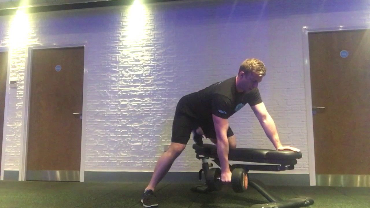 Will Davis Training One arm DB row YouTube