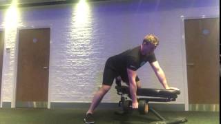 Will Davis Training - One arm DB row