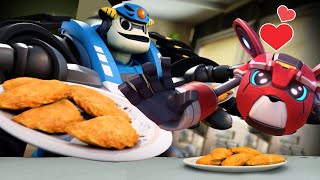 MechaBot Curry Puff Scenes I Mechamato