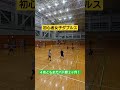 バドミントン歴２ヶ月の女子４人によるダブルス