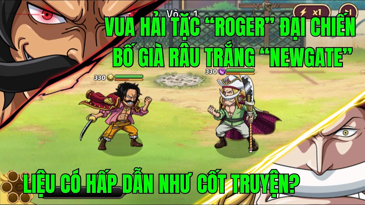 HUYỀN THOẠI HẢI TẶC - KÈO CỰC CĂNG GIỮ BỐ GIÀ RÂU TRẮNG VÀ VUA HẢI TẶC ROGER...AI MỚI LÀ ÔNG TRÙM ??