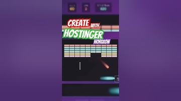 Create Website with Hostinger Horizon #coding #ai #hostinger #horizon