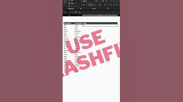 Save time with Microsoft Excel Flash Fill