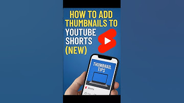 How to Add Thumbnails to YouTube Shorts (New)  #shorts #thumbnail #youtubeshorts #aitools