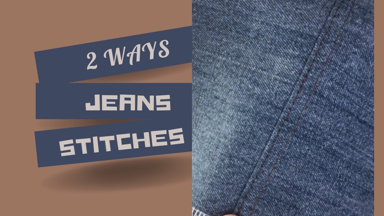 Amazing Sewing Tips&Tricks For Jeans. sewingtutorial #easy #sewing # ...