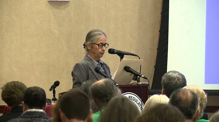 Rochelle Becker  speaking at Nuclear Regulatory Co...