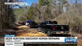 Deer hunters find human remains in Carroll County