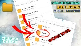 CARA MENAMPILKAN FILE DRAGON YANG HILANG !! Tutorial #2