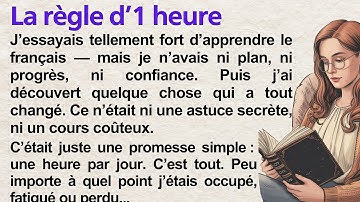 The 1 Hour Rule | French Story for Beginners (A1–A2) | French Listening Practice with Frenchy Tales