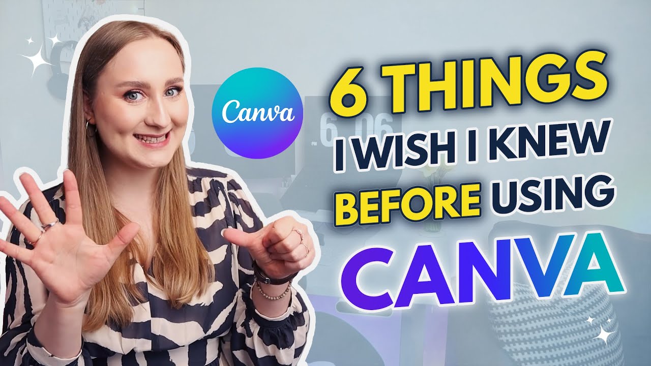 π 6 THINGS YOU SHOULD KNOW Before using CANVA! | Canva Tutorial