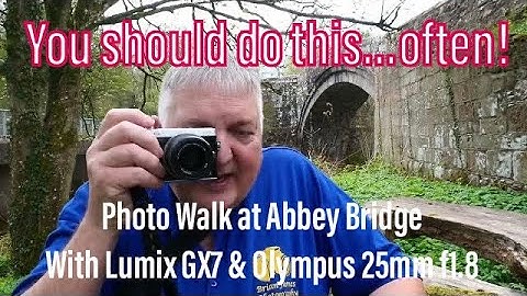Photo Walk With Lumix GX7 & Olympus 25mm. You really should do this…often