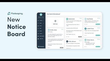 Introducing: The Flexkeeping Notice Board