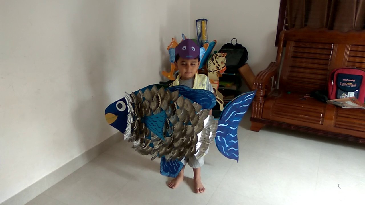 water animal fancy dress