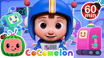 Do the ROBOT 🤖 + More CoComelon Nursery Rhymes & Kids Songs | Dance Part Mix!