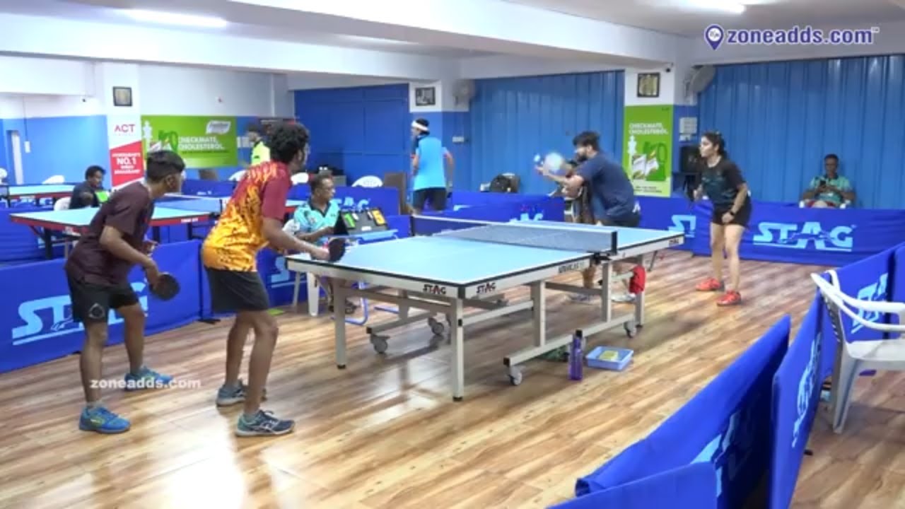 Ping Pong Arena 5th Table Tennis Open Tournament Doubles Finals