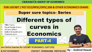 Different types of Curves in Economics||PART-4 super sure topics ||by Gobind Rawat