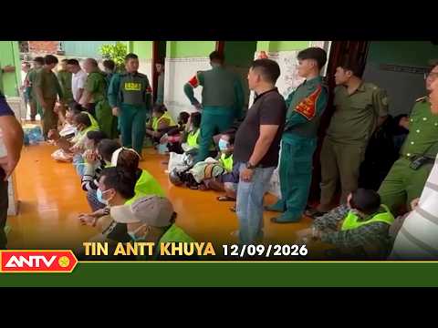 Breaking Security and Order News, Latest Vietnam Current Affairs 24/7 Late Night September 12 | ANTV