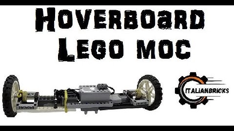 Hoverboard Moc | Radio Controlled | Lego Technic | In Balance