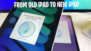 How to Transfer All Data from old iPad to new iPad Air M1 M2 M3