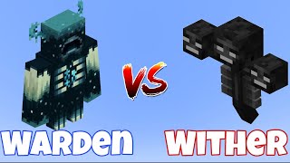 Minecraft: Warden VS Wither!