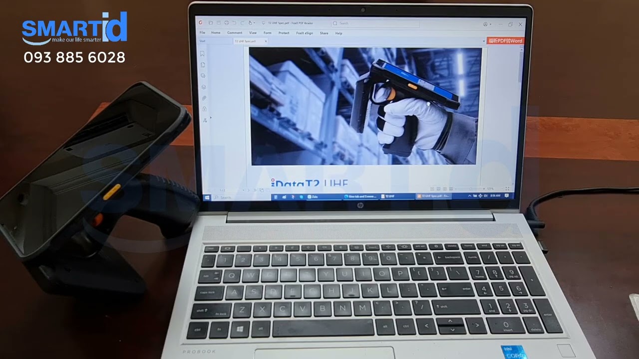 Giới thiệu đầu đọc RFID cầm tay iData T2 UHF