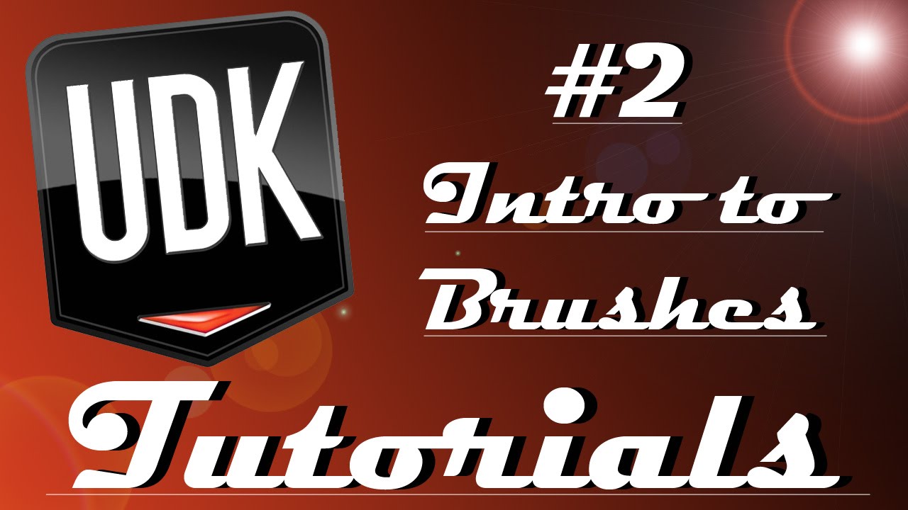 UDK tutorial 2 - Brushes - YouTube