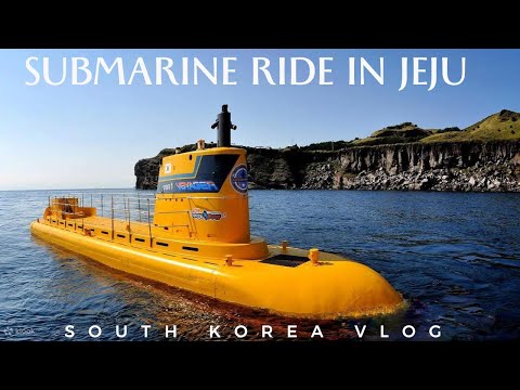 Jeju Submarine | submarine ride in jeju | Seogwipo Submarine in Jeju Island | seogwipo submarine
