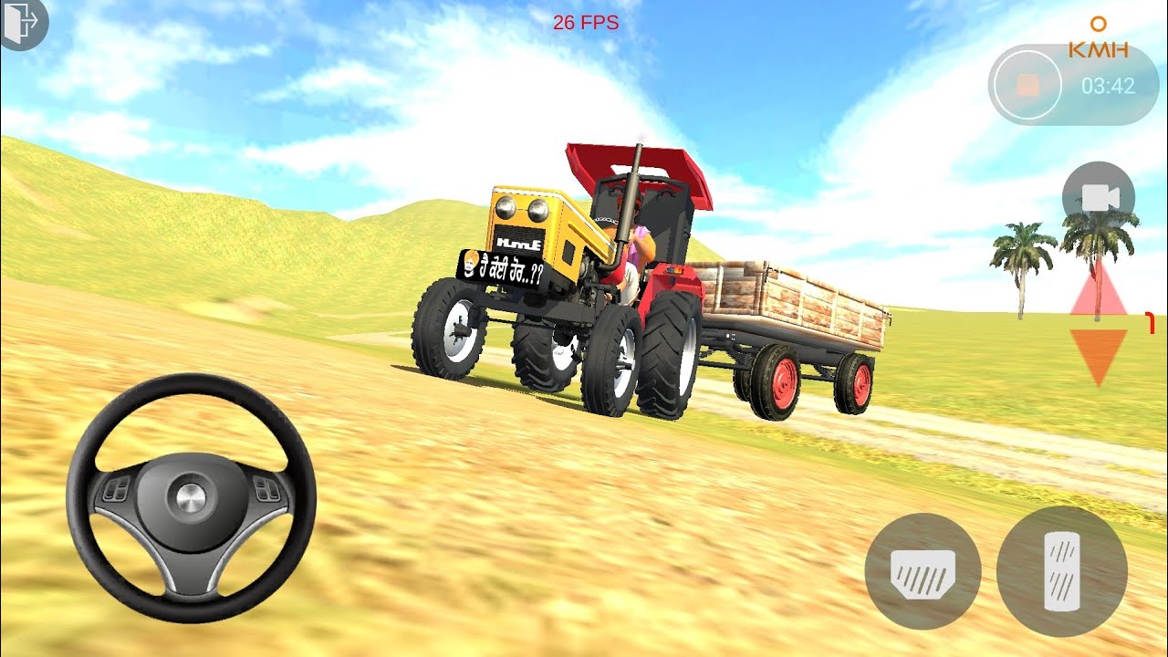 New Indian Tractor Driving 3d Tractor Game Tractor Wala Game