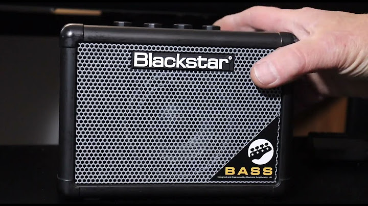 Blackstar fly 3 bass amp review năm 2024