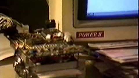 Joel D. Ballezza - Demo of my working Motorola 68HC11-based optical mark reader