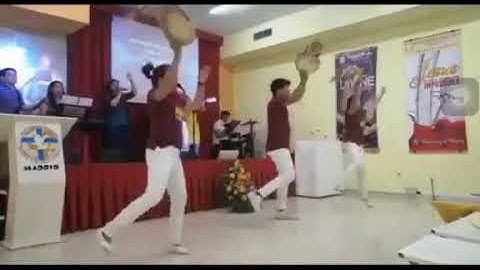 Joyful noise tambourine pattern