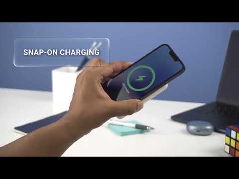 Best Magnetic Power Bank? Rapoo P101 10000mAh Qi2 MagSafe Charger