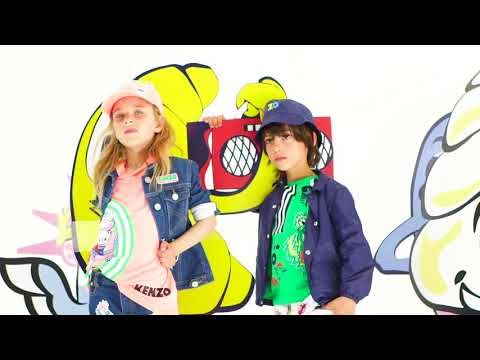 Kenzo Kids Collection SS18 From Baby to 16 Years