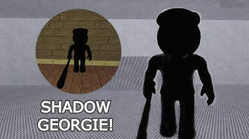 How to get "SHADOW GEORGIE" BADGE + MORPH/SKIN in PIGGY RP: THE INFECTION ADVENTURE! - Roblox